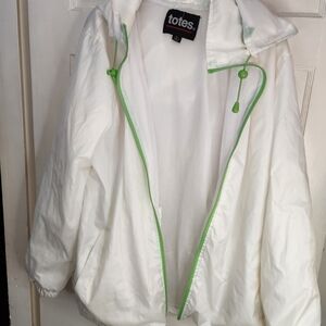 Totes White Mesh Jacket